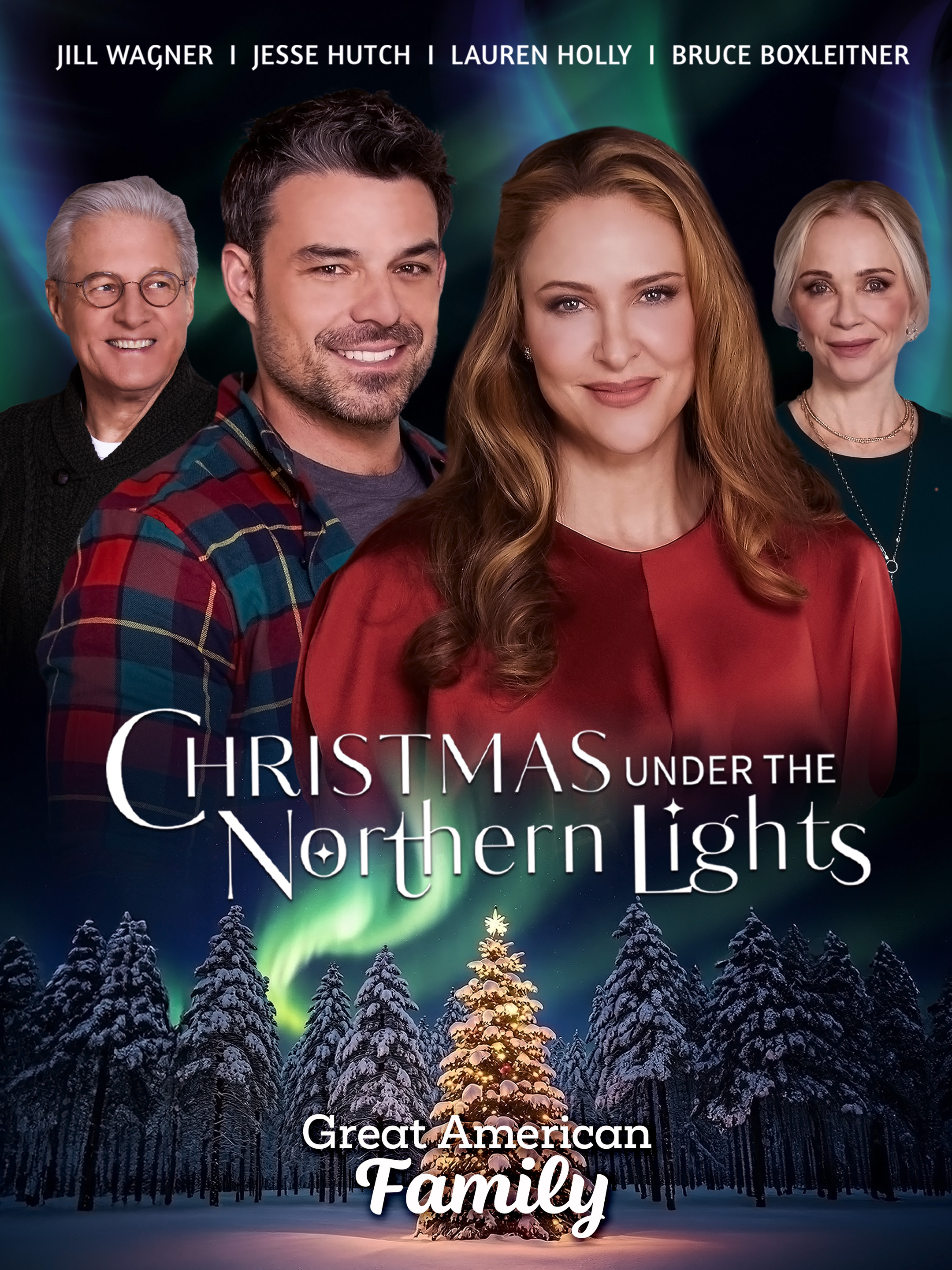 Movie poster for "Christmas Under the Northern Lights"